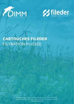 Cartouches Fileder - Plissées