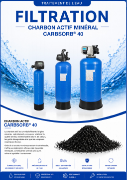 Filtration Bouteilles Clack - Carbsorb-40