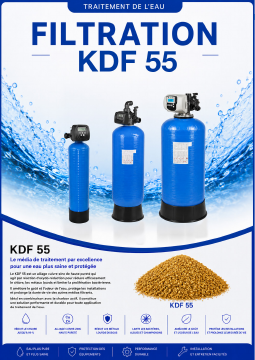 Filtration Bouteilles Clack - KDF55