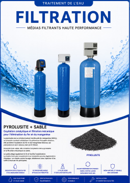 Filtration Bouteilles Fleck - Pyrolusite