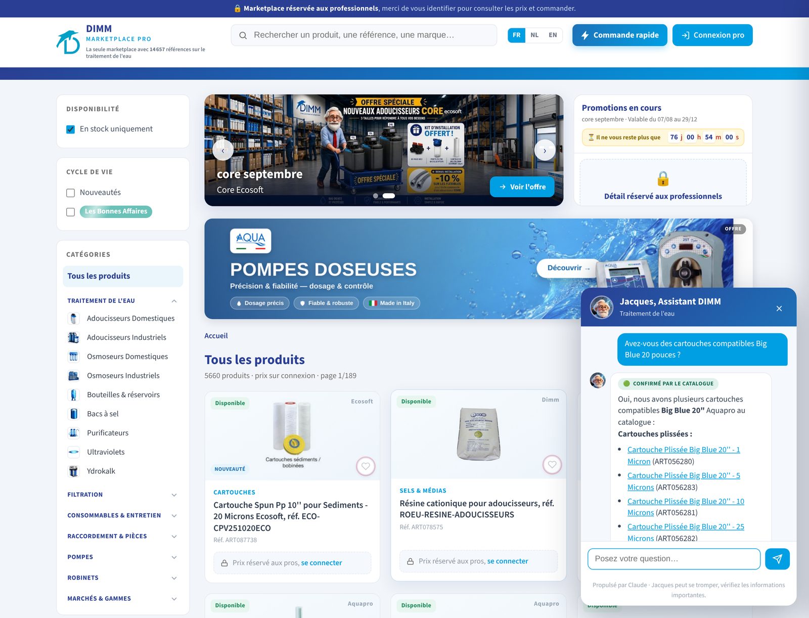 Jacques, l'assistant IA qui connaît chaque référence du catalogue
