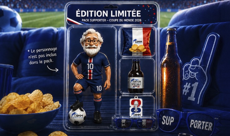 Pack Supporter DIMM édition limitée Coupe du Monde 2026