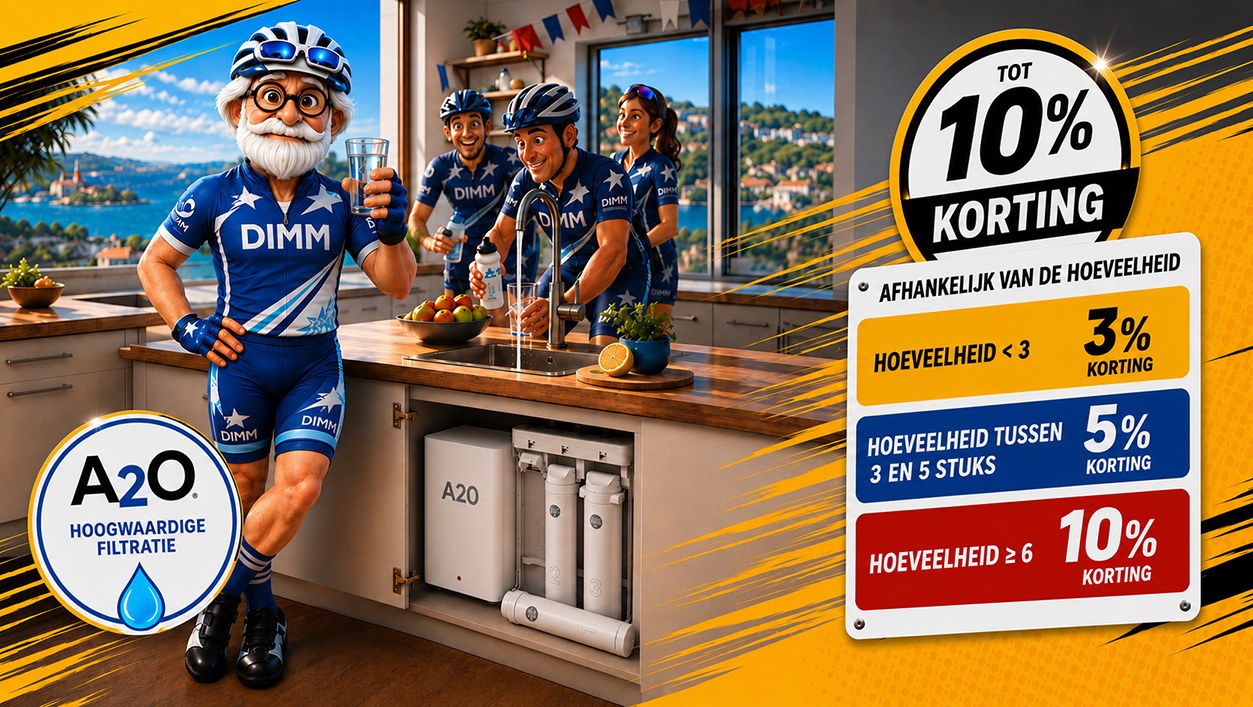 A2O — tot −10% korting naargelang de hoeveelheid
