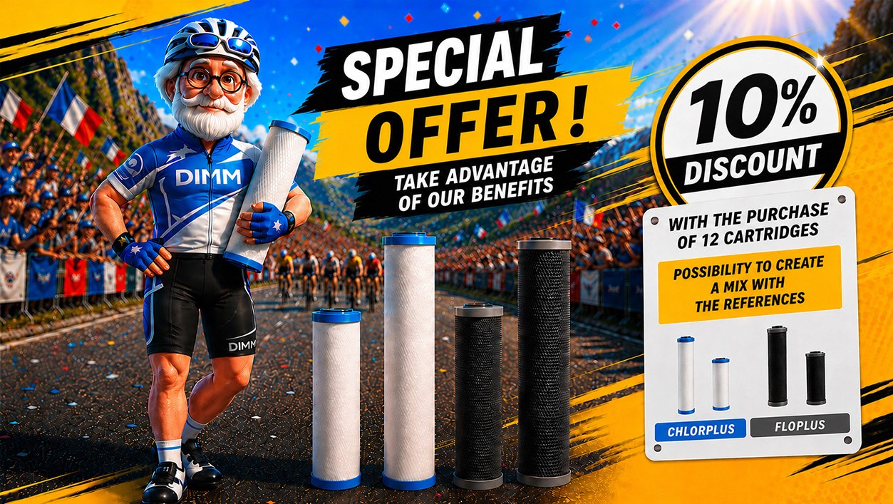 Special offer: −10% from 12 ChlorPlus / FloPlus cartridges